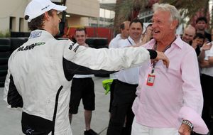 Adiós a Papá Pitufo John Button, un piloto más de la parrilla de F1