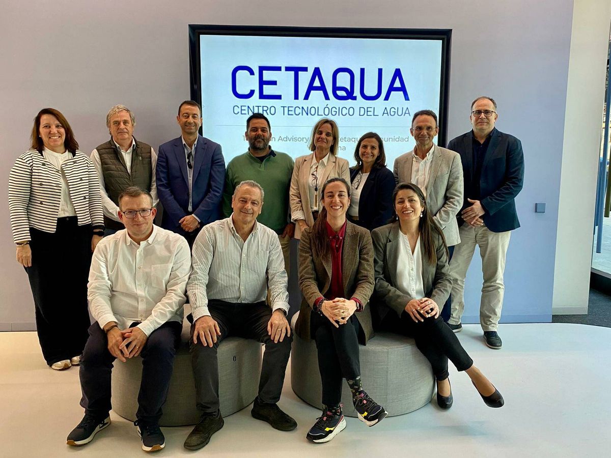 Foto: El equipo de Cetaqua en la Comunidad Valenciana. 