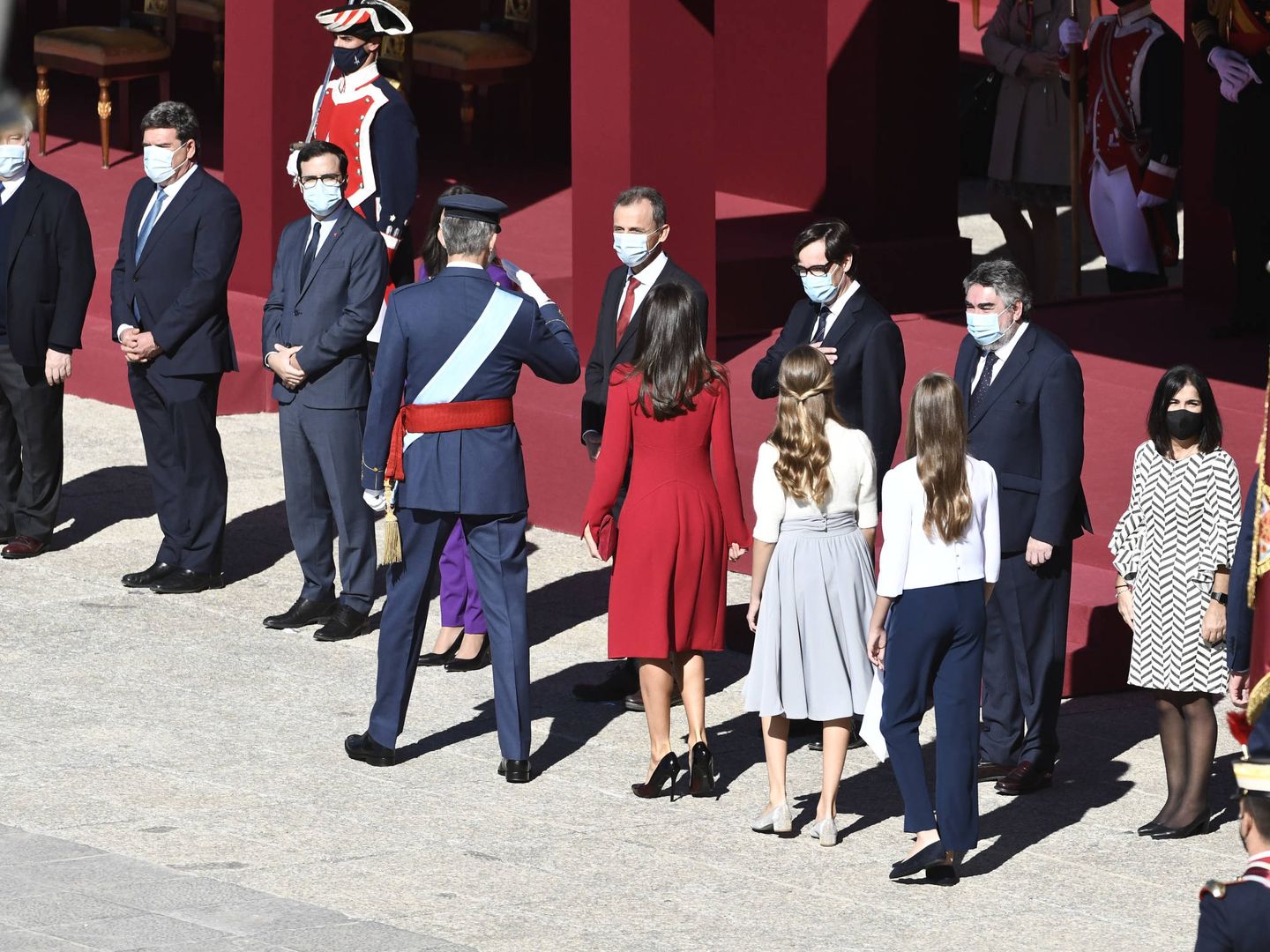 La familia real preside las celebraciones del Día Nacional. (Limited Pictures)