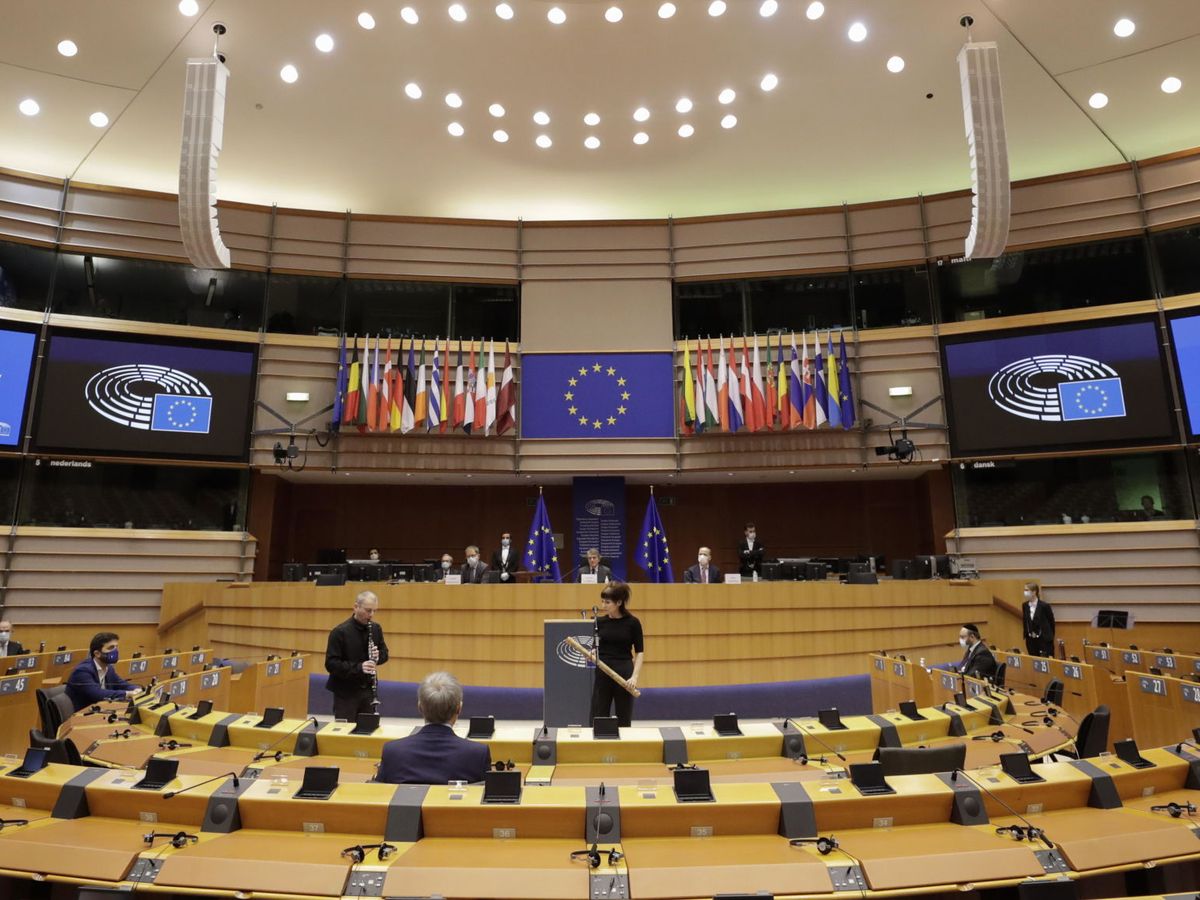 Foto: El Parlamento Europeo en Bruselas (EFE)