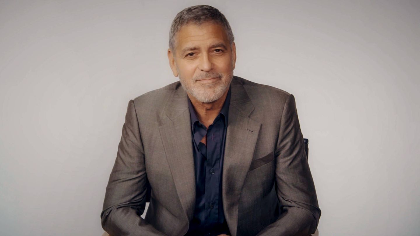 George Clooney en una de sus últimas apariciones públicas en octubre de 2020. (Getty)