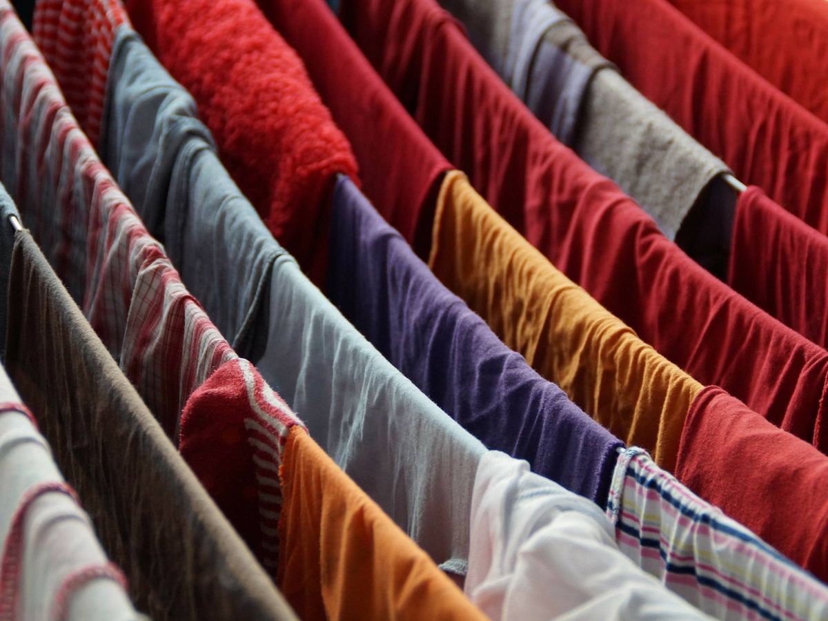 Foto: Seca fácilmente la ropa recién lavada con un tendedero (Foto: Pixabay)