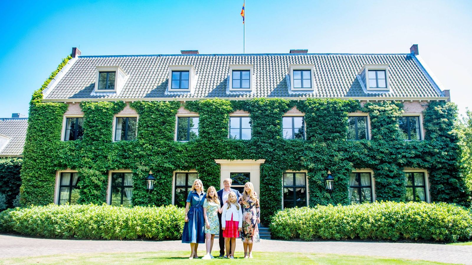 Foto: La familia real en Villa Eikenhorst. (Cordon Press)