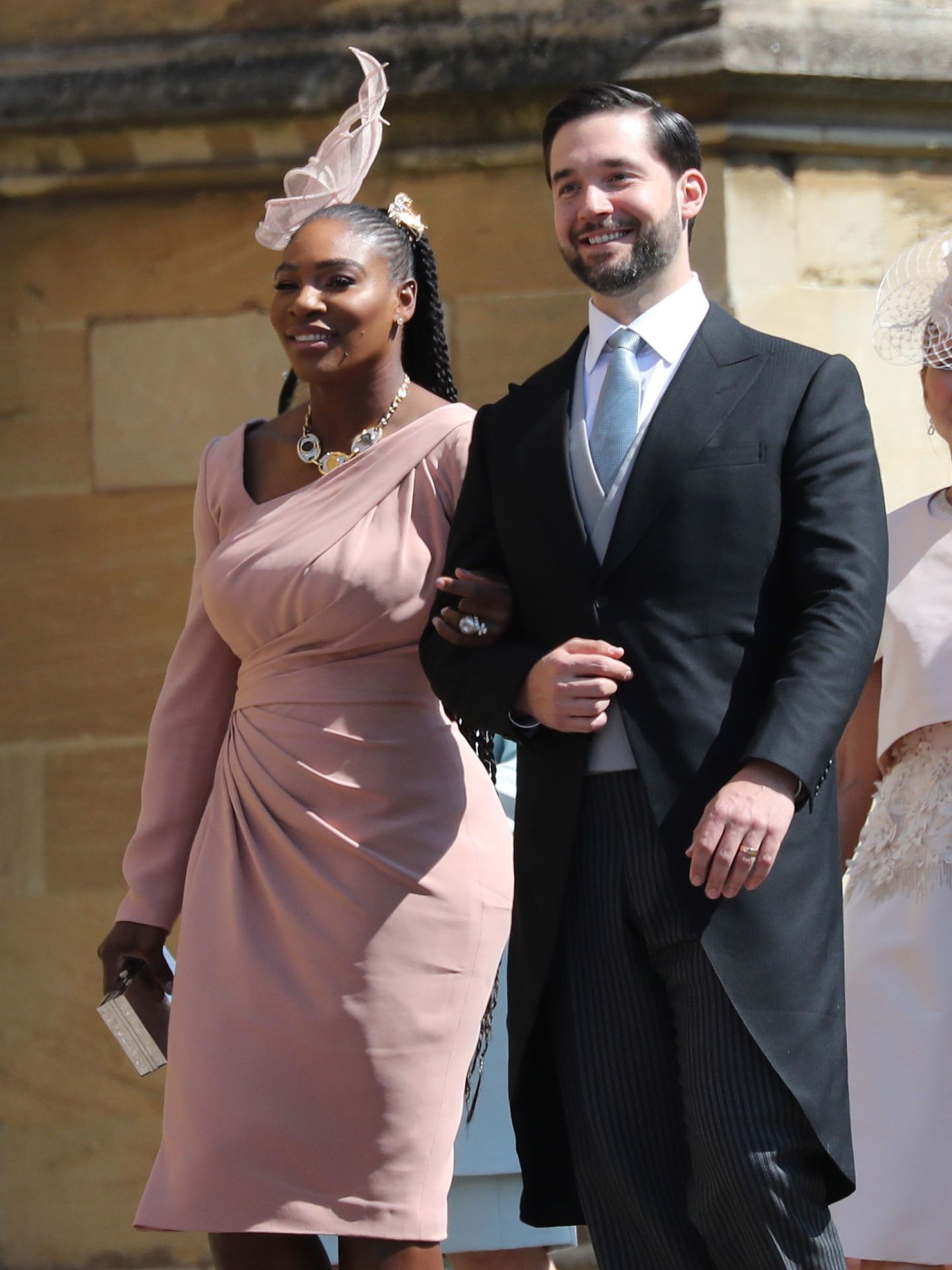 Serena Williams, en la boda de Meghan y Harry. (EFE/EPA/Hugo Philipott)