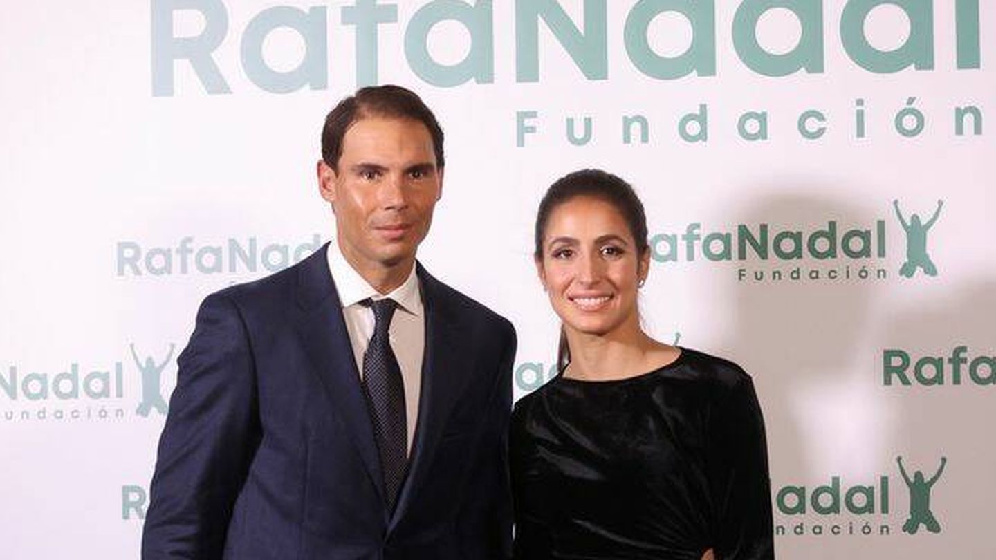 Rafael Nadal y María Francisca Perelló, en el X Aniversario de la Fundación Rafa Nadal. (EFE/Kiko Huesca) 