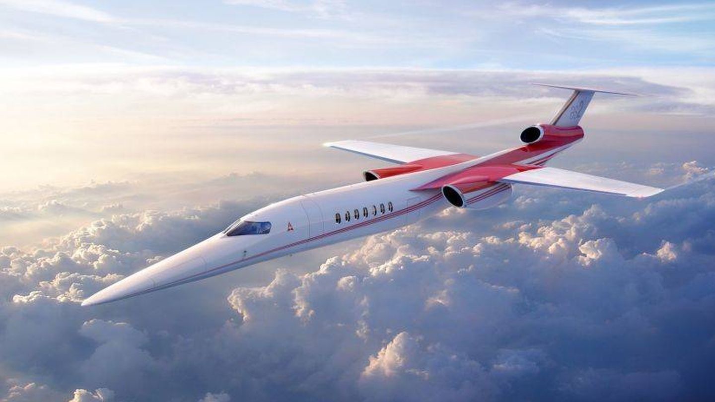 La compañía afirma que el Aerion AS2 volará en 2025 por primera vez. (Aerion)