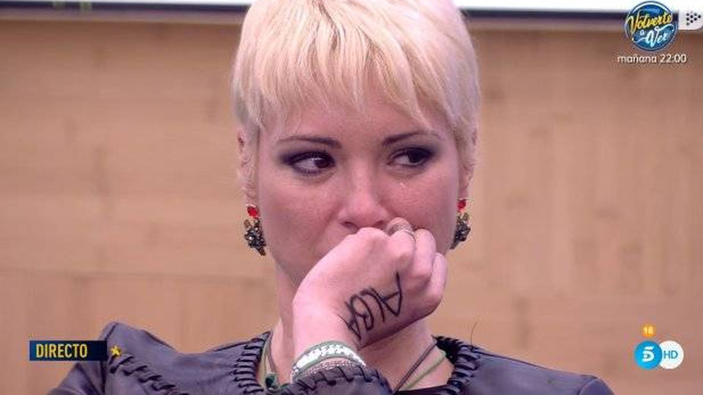 María José llorando (Tele 5)