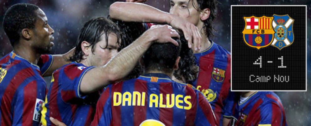 Foto: El Barcelona coquetea con el miedo para golear después al Tenerife