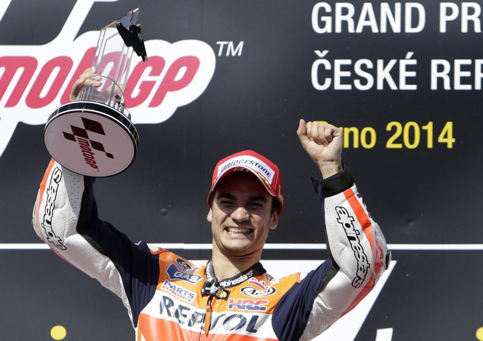 Foto: Pedrosa es el primer piloto que logra quitarle una victoria a Márquez (Reuters).
