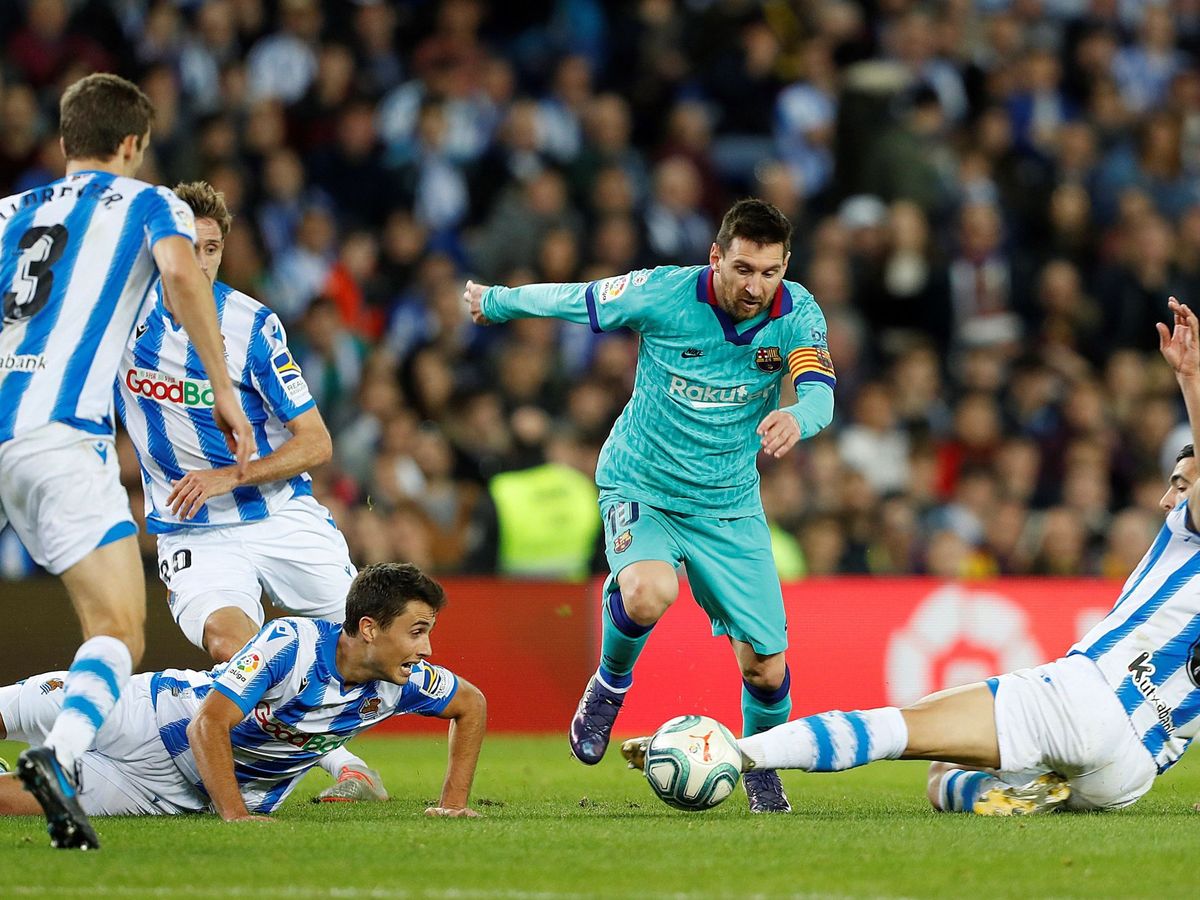 Foto: Esta vez Messi no apareció para darle la victoria al Barcelona. (EFE)