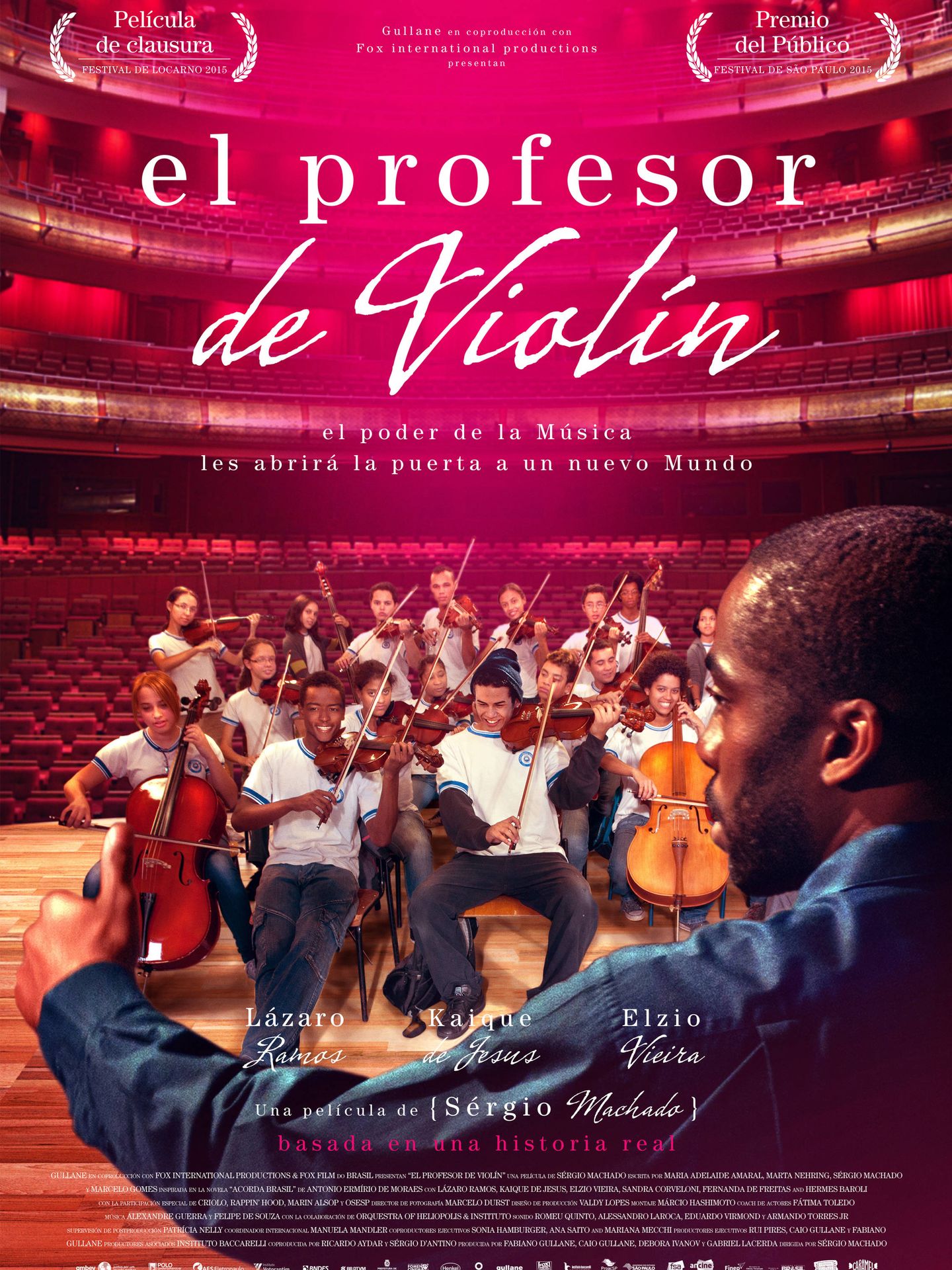Cartel de 'El profesor de violín'.