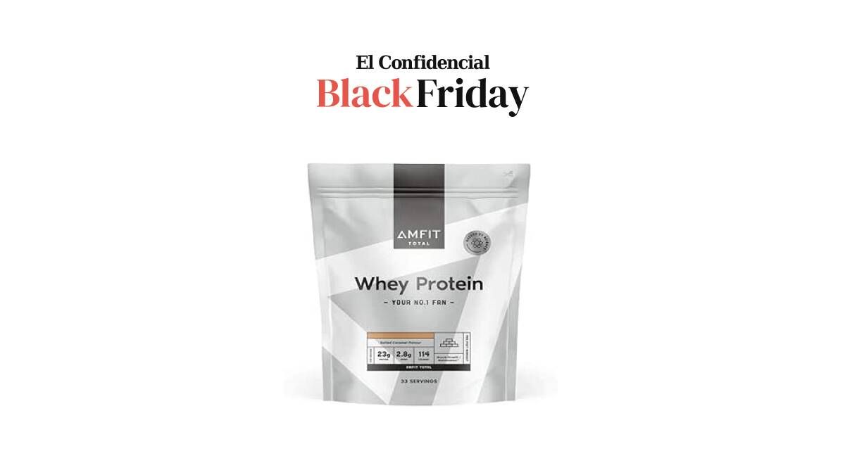 ¡Ahorra en proteína de suero Amfit Nutrition en Black Friday!