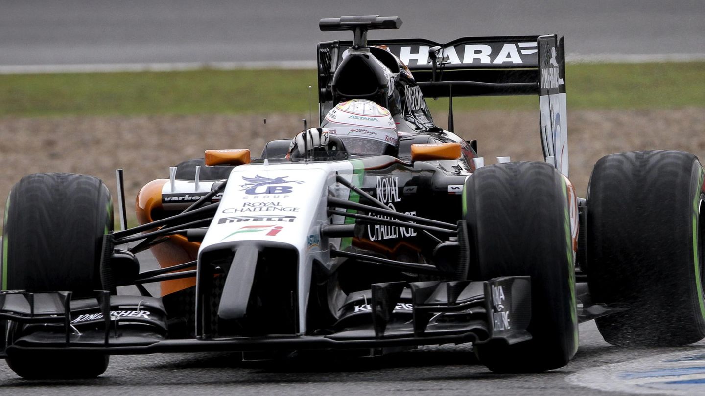 Juncadella, en sus tiempos de tercer piloto de Force India (EFE)