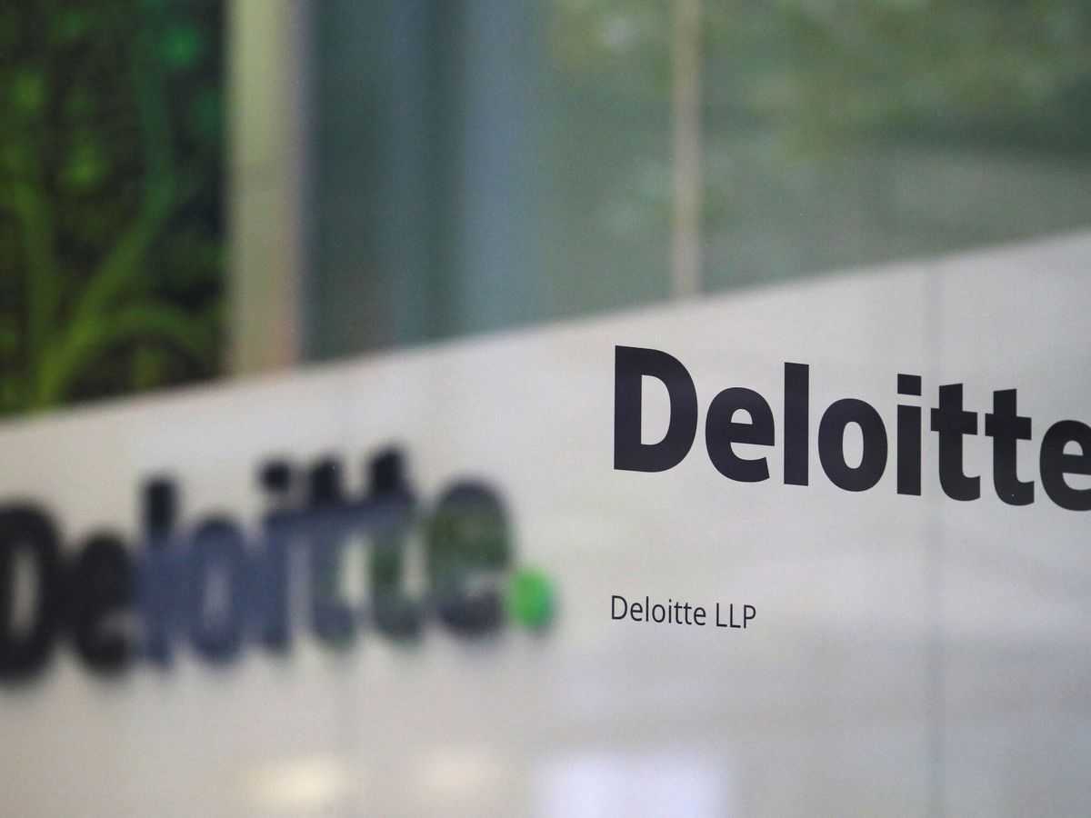 Foto: Foto de recurso del logo de Deloitte. (Reuters/Hannah McKay)