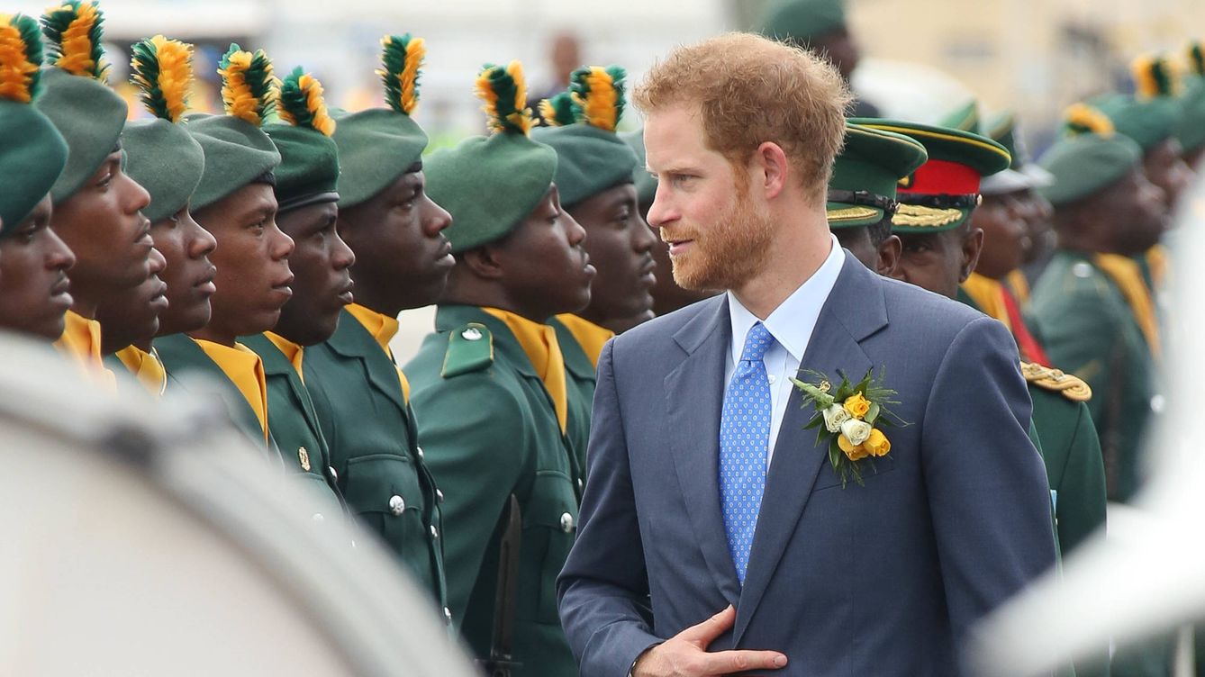 Foto: El príncipe Harry durante su visita a Barbados (Gtres)
