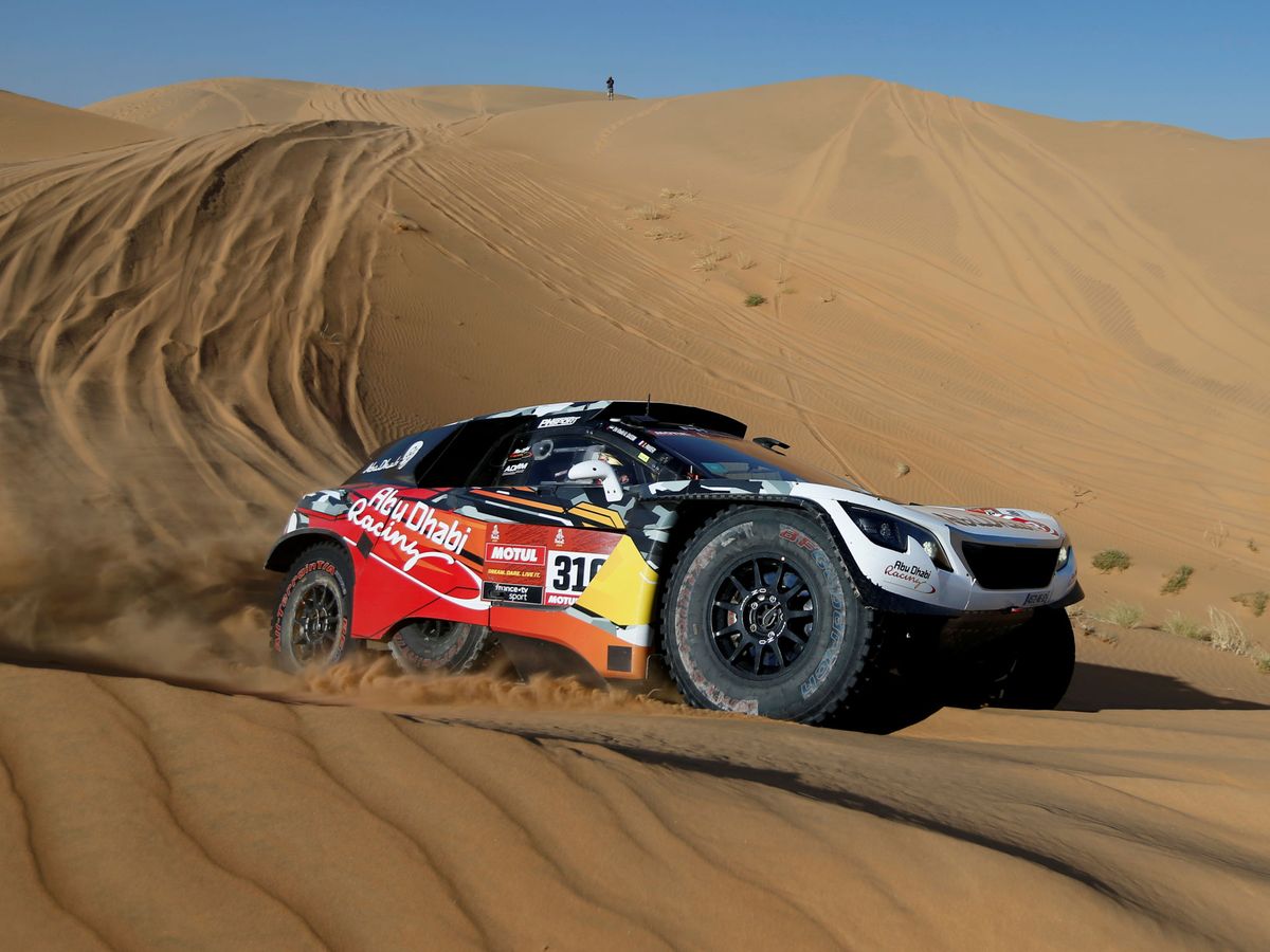 Foto: La segunda etapa del Rally Dakar estuvo marcada por las dunas. (Reuters)