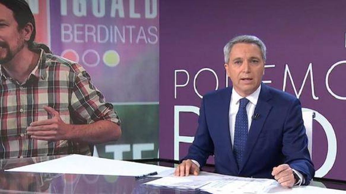 Vicente Vallés no se arruga: su último dardo a Pablo Iglesias tras los ataques recibidos
