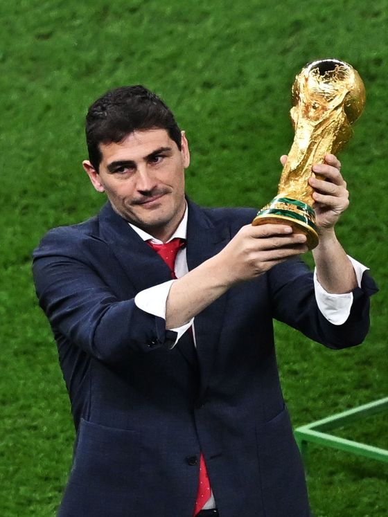 Iker Casillas, en el Mundial de Qatar. (EFE/Noushad Thekkayil)