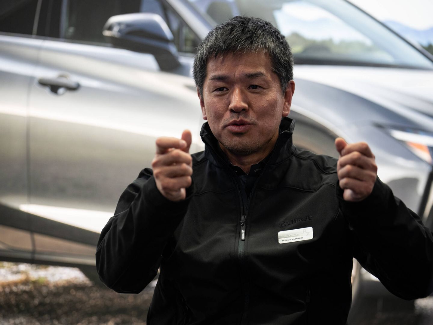 Takashi Watanabe, ingeniero jefe de Lexus, nos explica el funcionamiento del nuevo sistema.