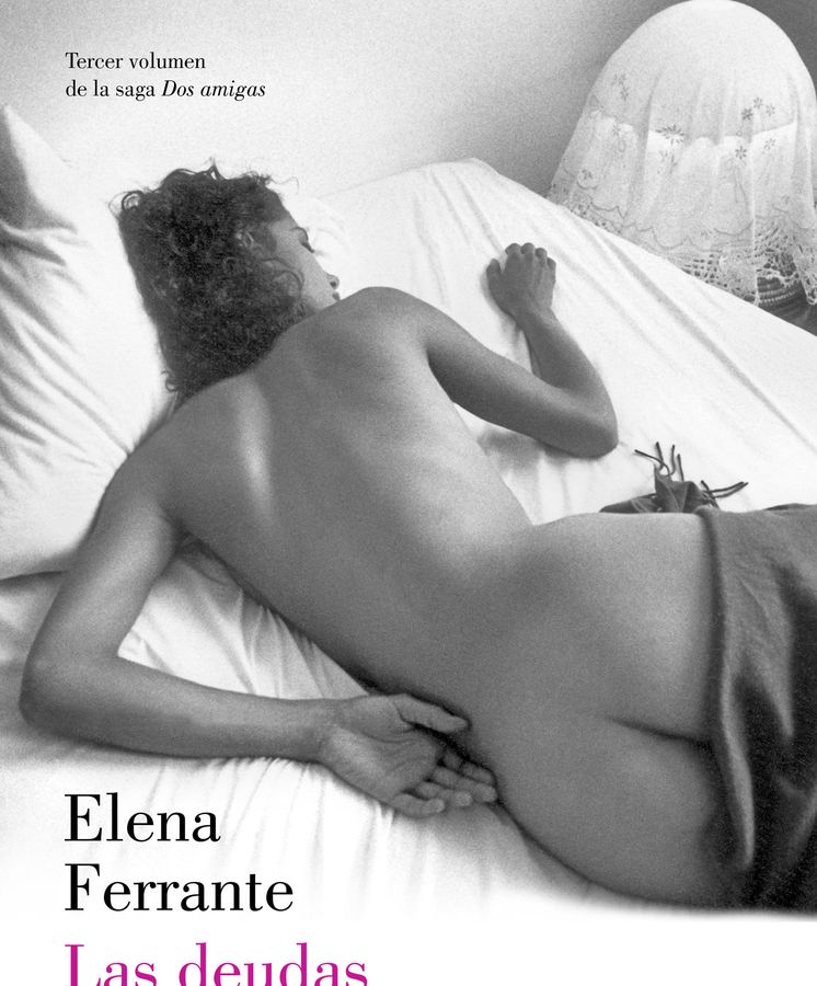 Foto: Detalle de la portada de la edición española de 'Las deudas del cuerpo' (Lumen), de Elena Ferrante