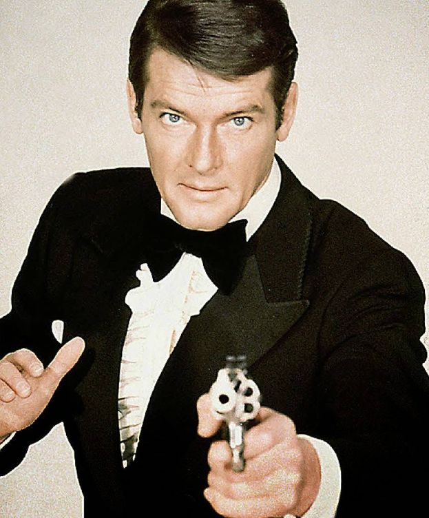 Foto: Roger Moore como James Bond.