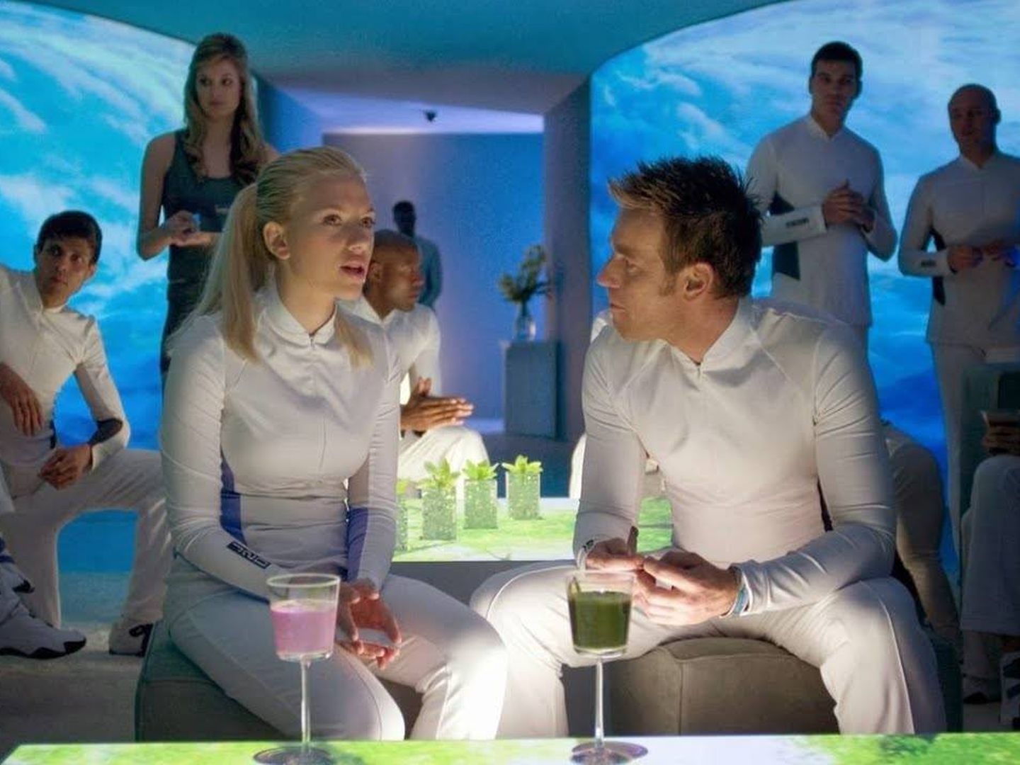 Scarlett Johansson y Ewan McGregor en 'La isla', de Michael Bay.