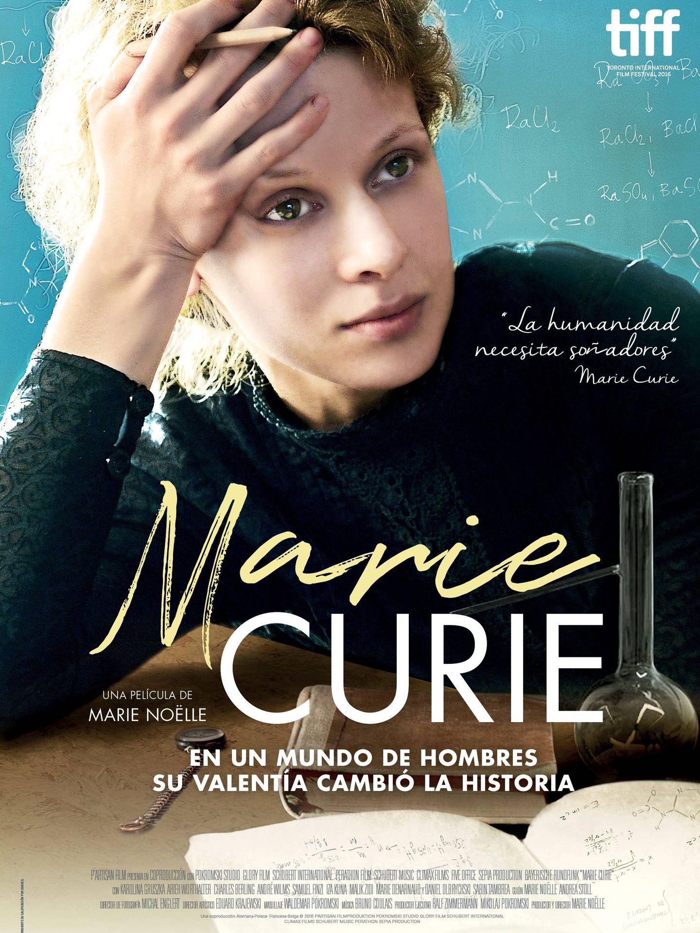 Cartel de 'Marie Curie'