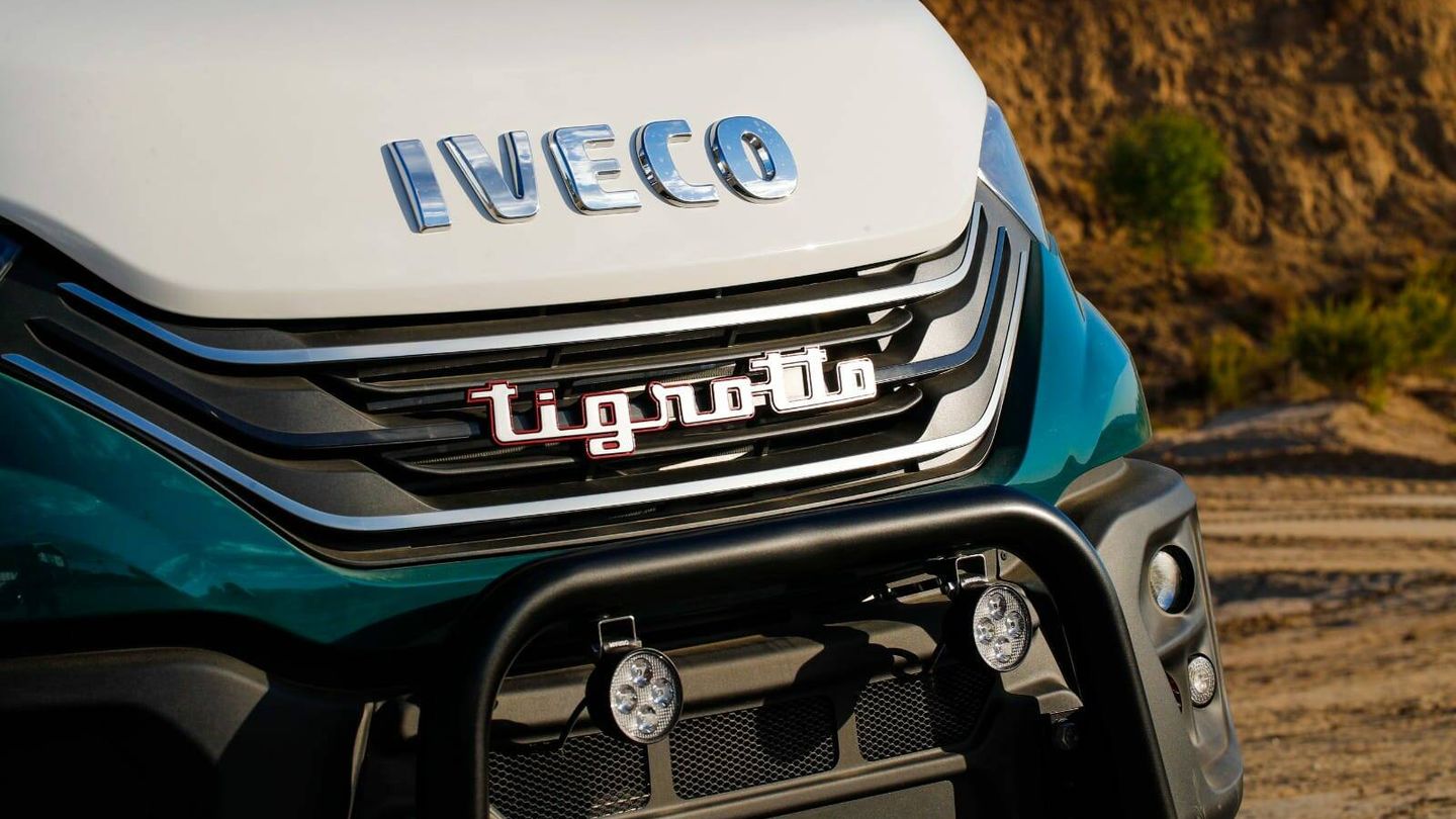 El Iveco Daily 4x4 Tigrotto es una versión especial más equipada.