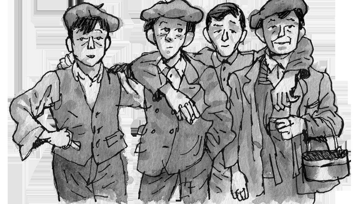 Ilustración de Alfonso Zapico para 'Los niños de humo'. (Pez de Plata)