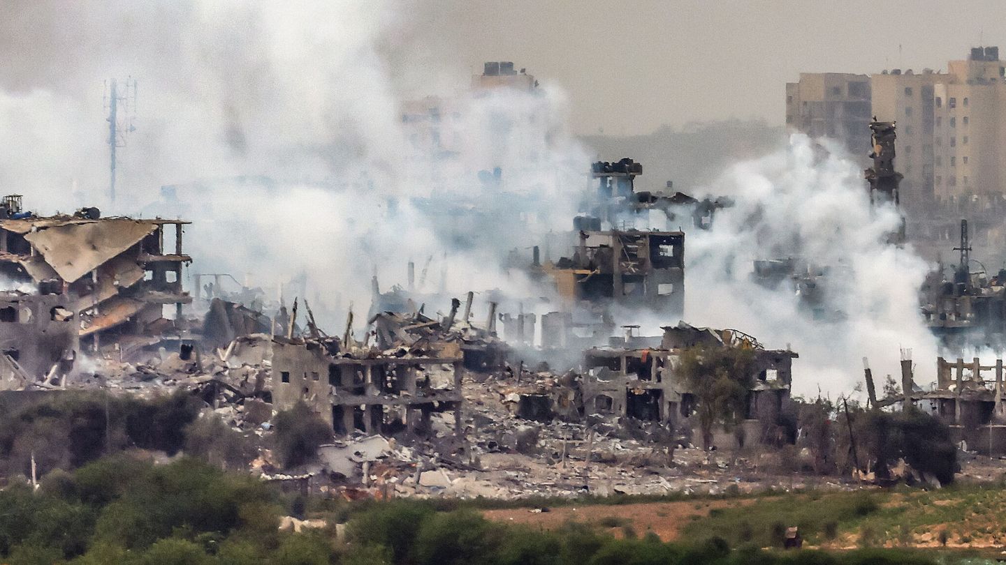 Ataque israelí en el norte de Gaza
