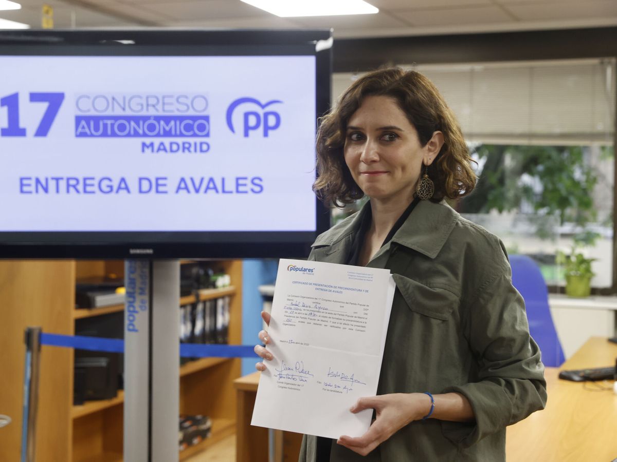 Foto: La presidenta de la Comunidad de Madrid, Isabel Díaz Ayuso. (EFE / Juanjo Martín)