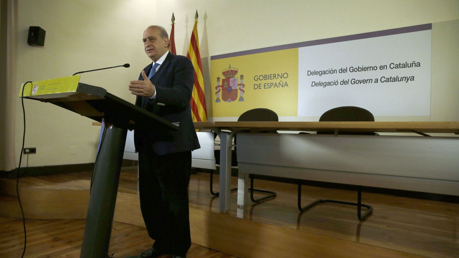 Foto: El ministro del Interior en funciones, Jorge Fernández Díaz. (EFE)