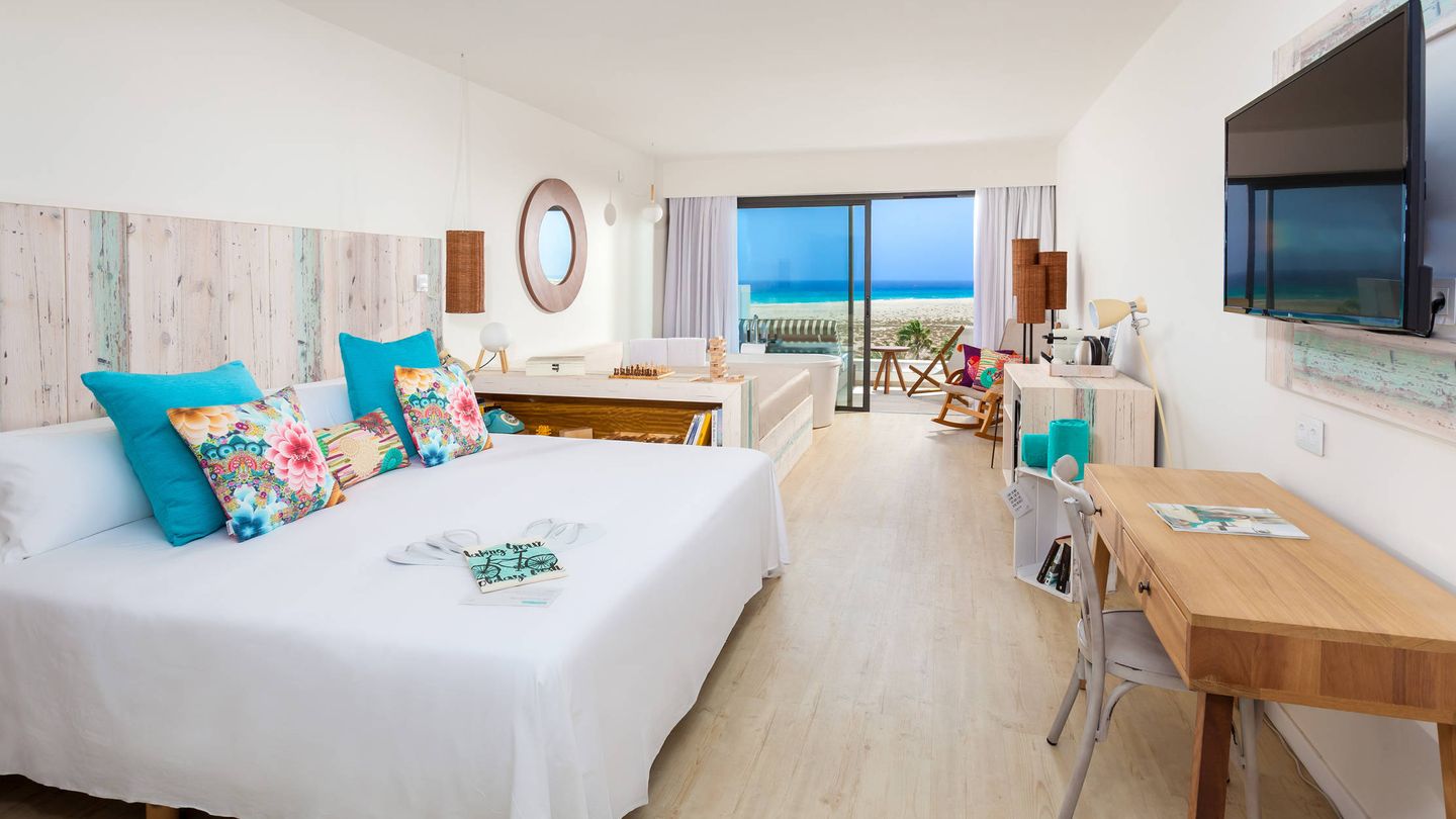 Una suite del Sol Beach House at Meliá, en Fuerteventura. (Foto: Cortesía)
