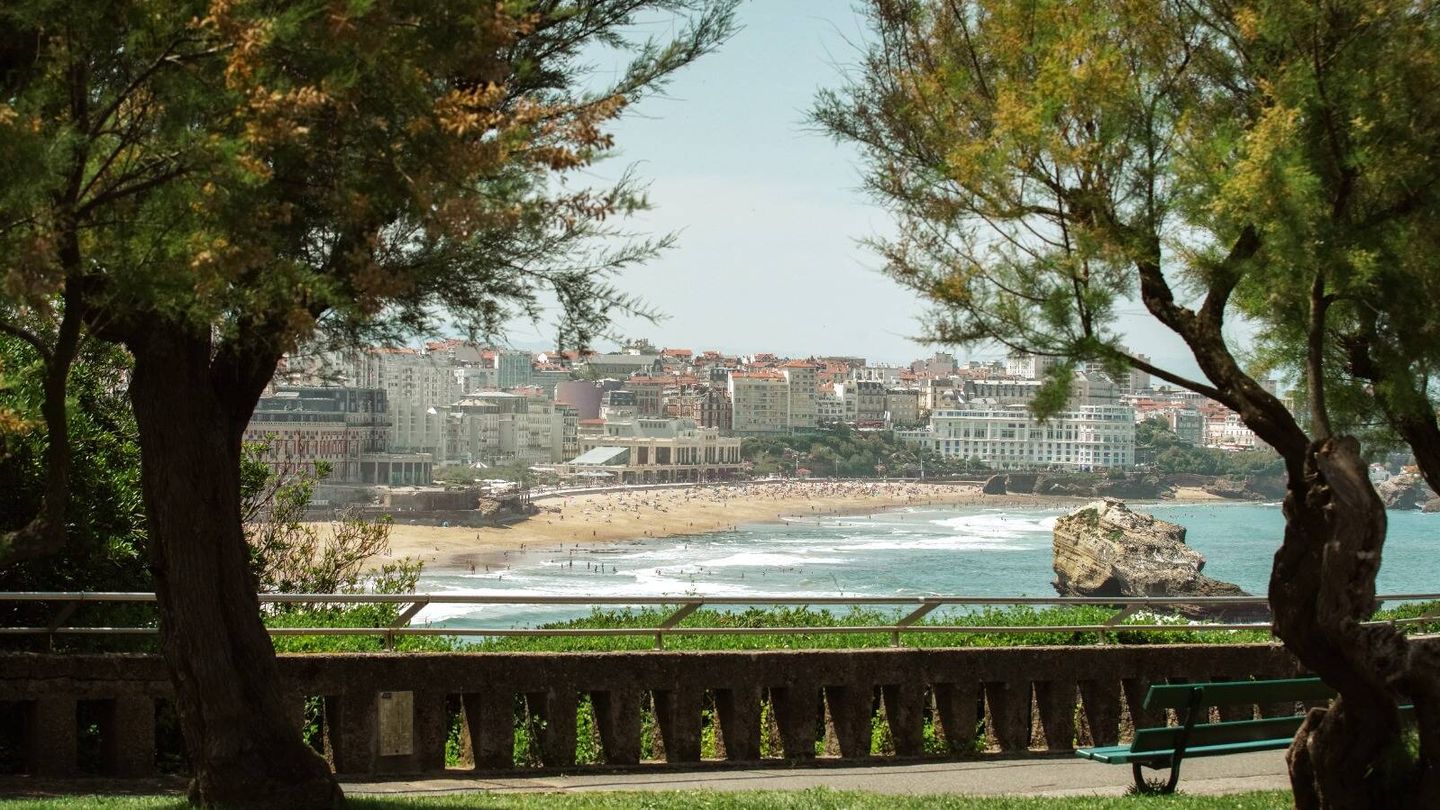Vista de la playa de Biarritz. (Ikusnahi)
