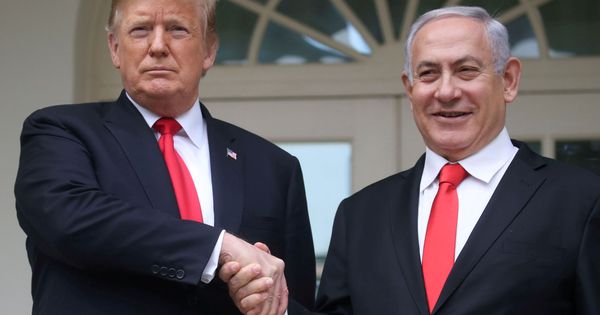 Foto: Donald Trump y Benjamin Netanyahu. (Reuters)