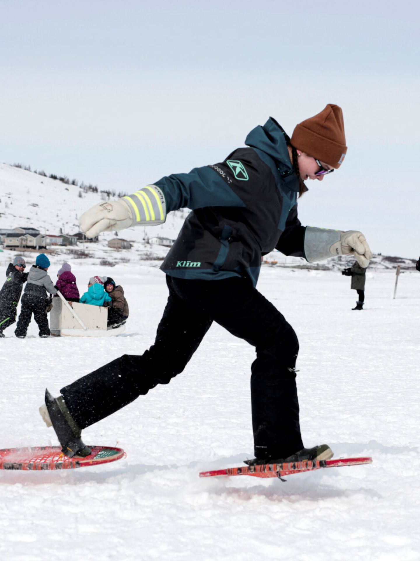 Serenity Ivany, una joven inuit de Canadá. (Reuters)