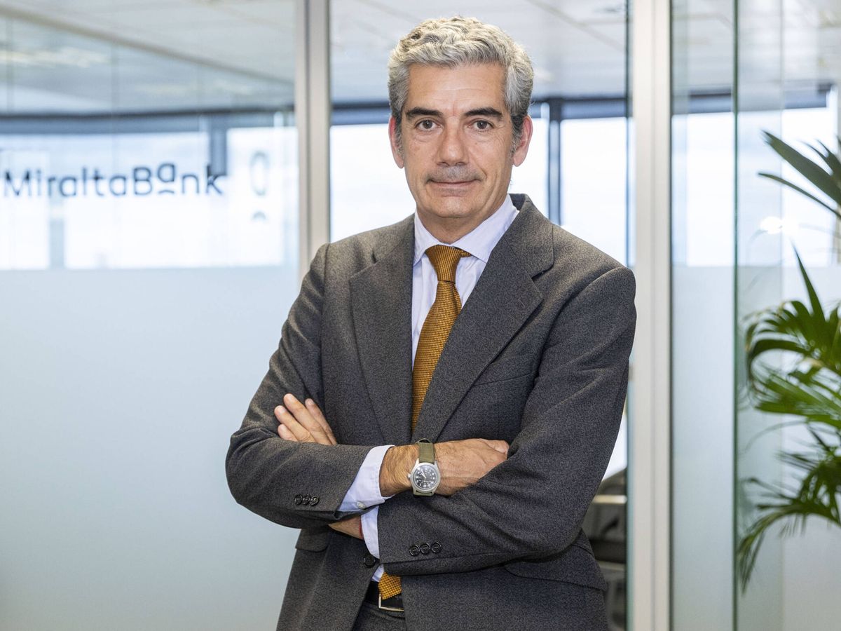 Foto: Alberto Manchado, nuevo banquero de Miraltabank. (Cedida)