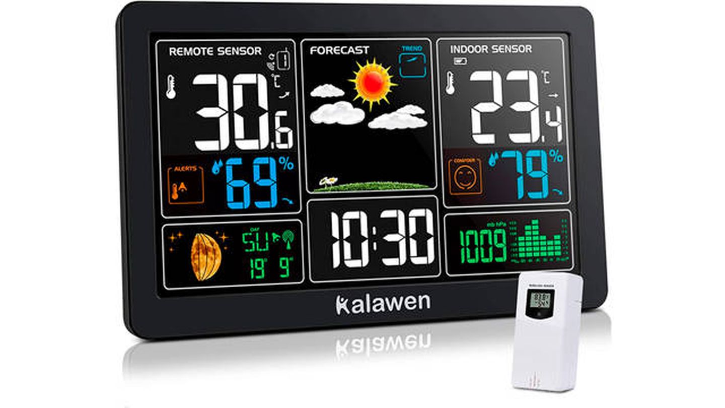 Estación meteorológica con sensor exterior Kalawen