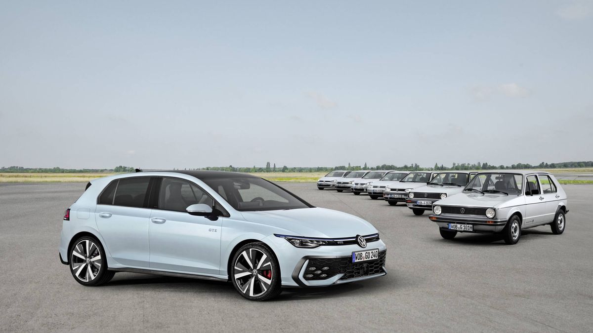 La renovación del Volkswagen Golf incluye un híbrido enchufable con más 'vida' eléctrica