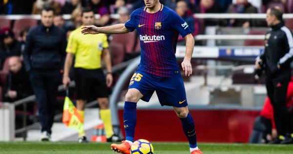 Foto: Vermaelen sustituyó a Umtiti en el FC Barcelona-Celta de Vigo. (Cordon Press)