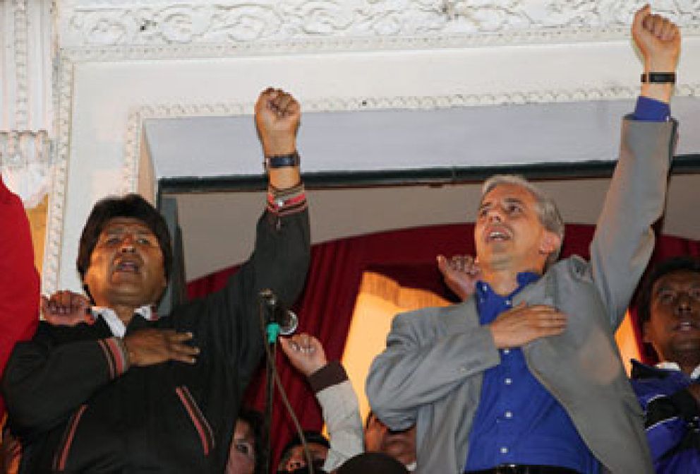 Foto: Morales, reelegido como presidente boliviano con un apoyo superior al 60 por ciento, según sondeos