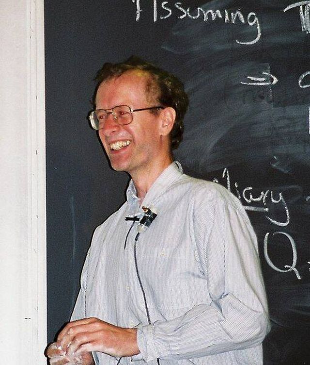 El matemático Andrew Wiles en 1995. 