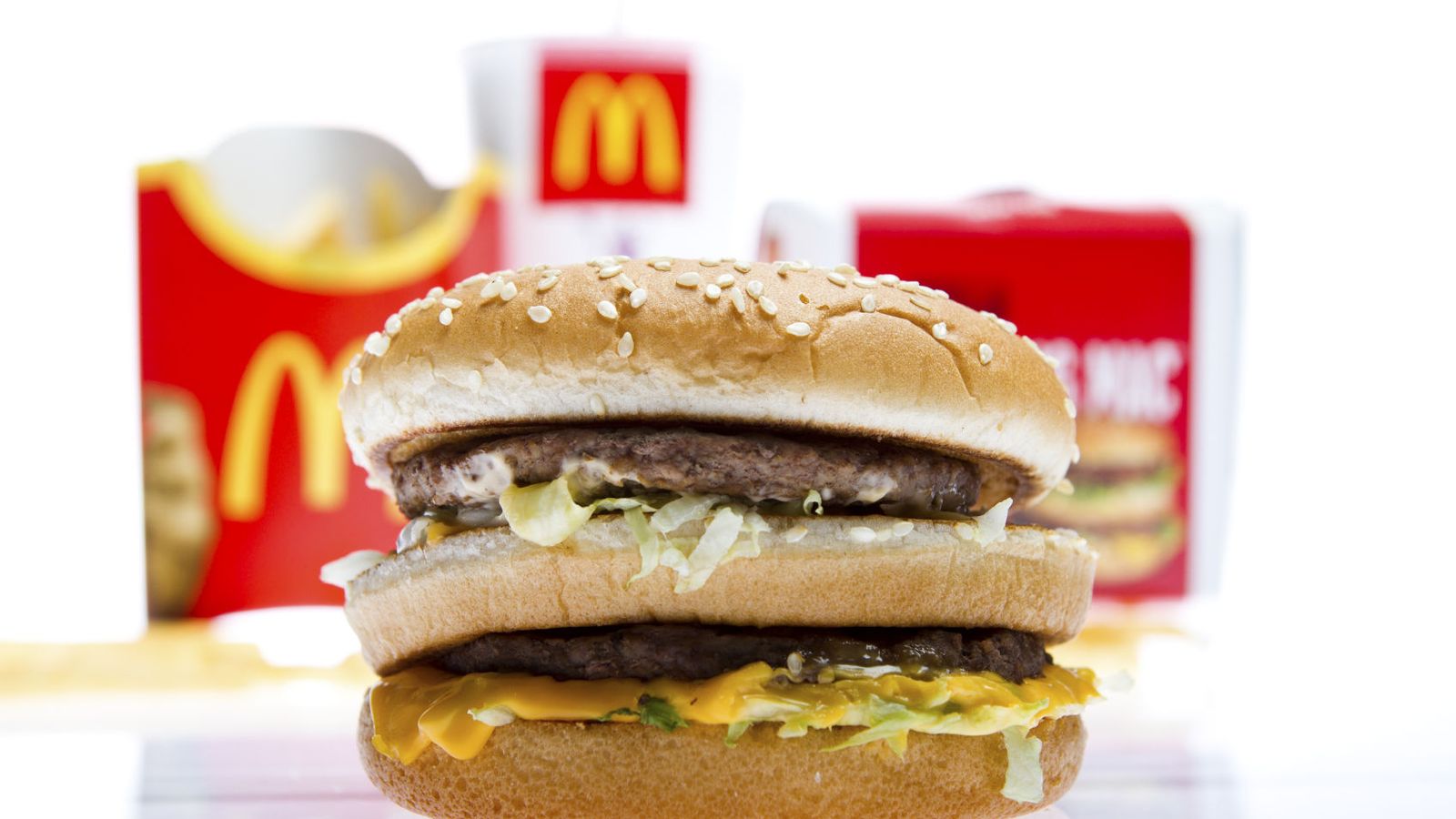 Foto: Hamburguesa Big Mac que se usa como referencia de consumo en diferentes divisas