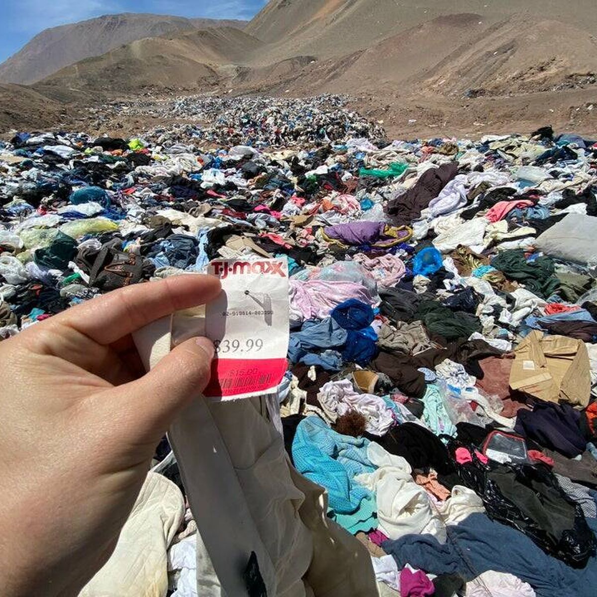 Teoría básica grosor reemplazar El desierto de Atacama, el mayor vertedero de ropa del mundo