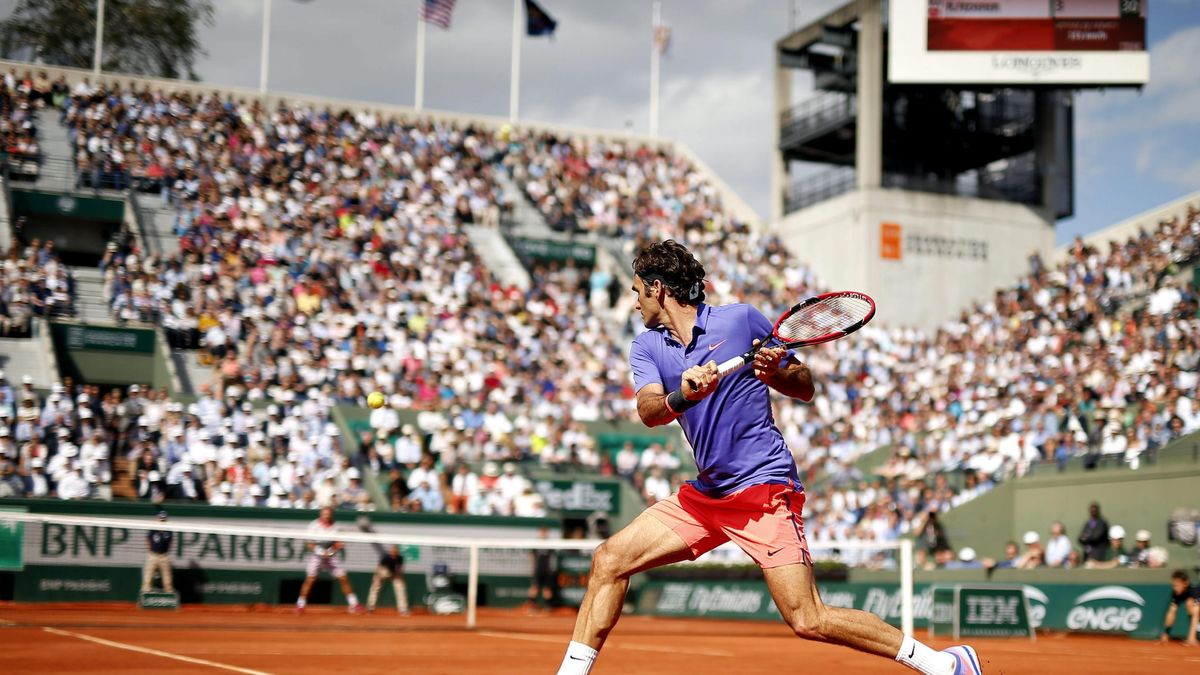 Roland Garros será el primer Grand Slam sin Roger Federer desde 1999