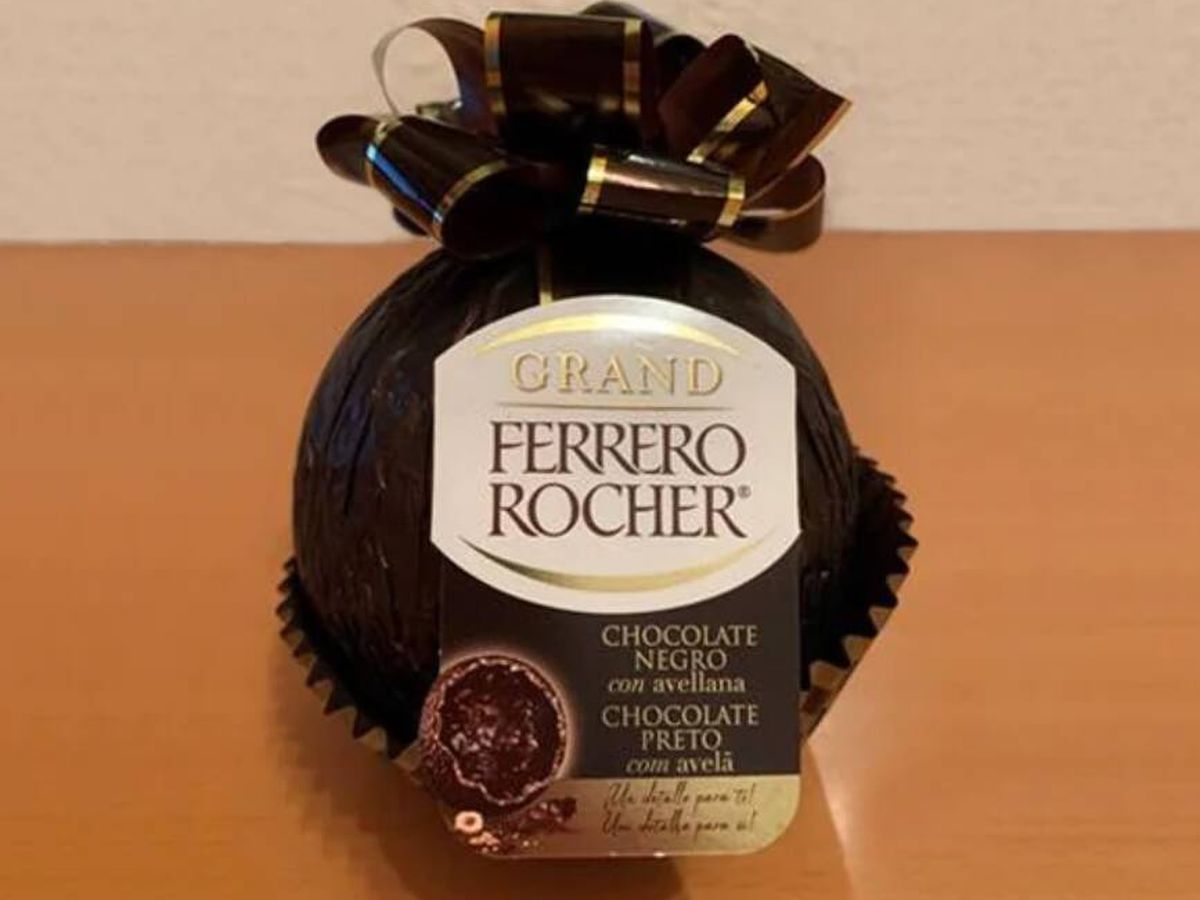 Foto: Un Grand Ferrero Rocher, el producto retirado por contener alérgenos no declarados (Ferrero)