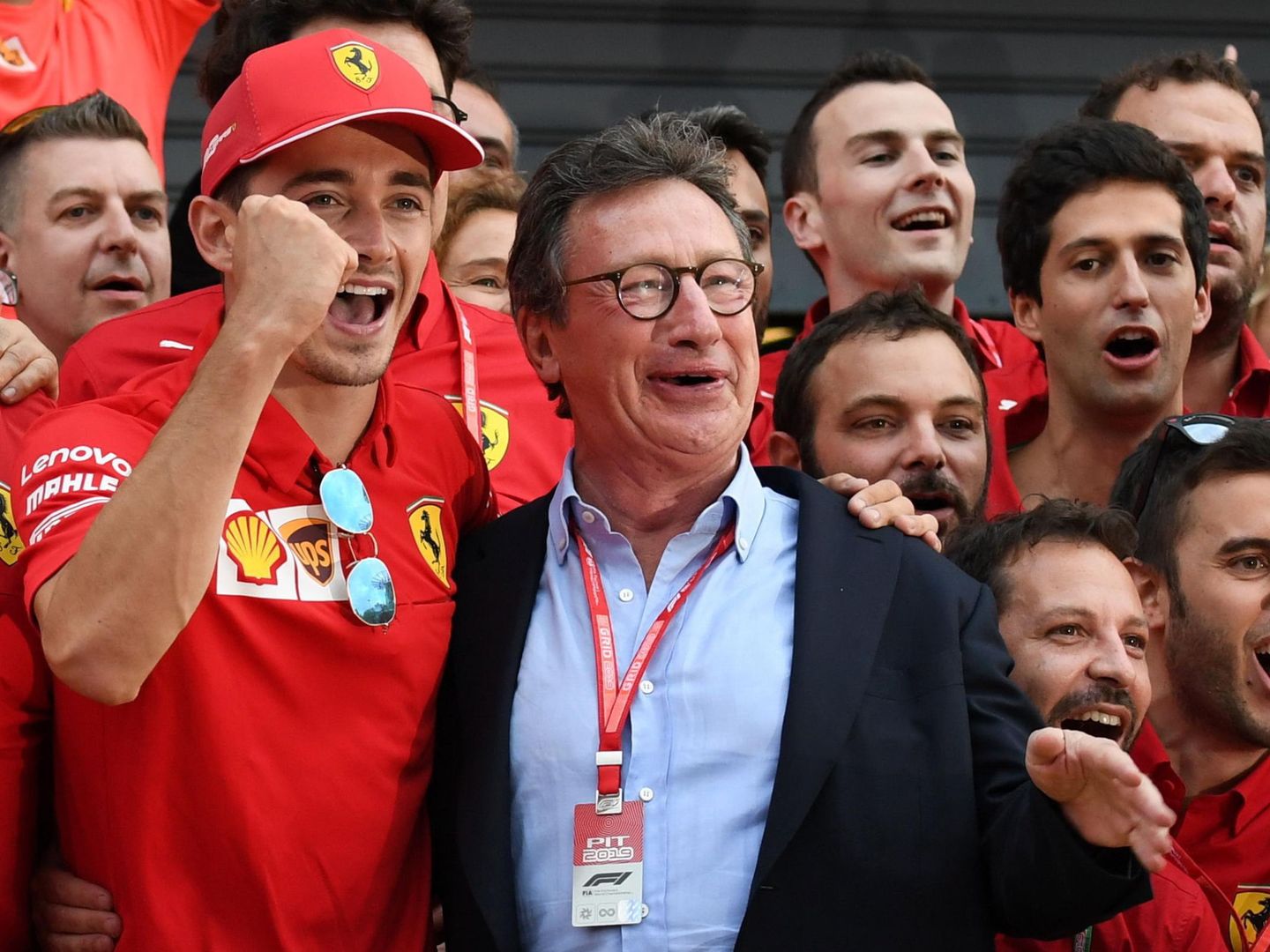 Louis Camilleri dio tranquilidad al personal de Ferrari. (EFE/EPA/Daniel Dal Zennaro)