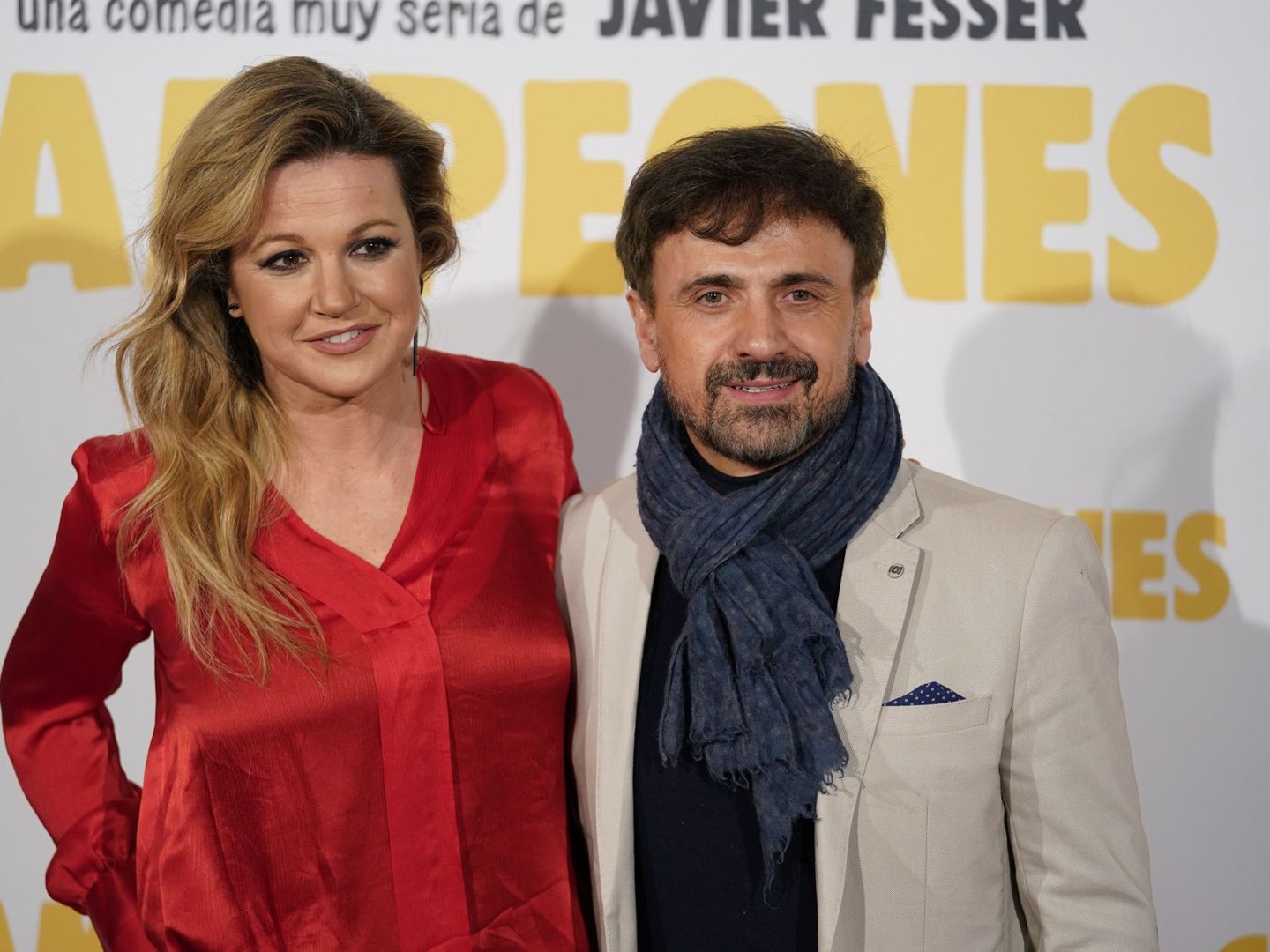 Jose Mota y su mujer, en un estreno en Madrid. (Cordon Press)
