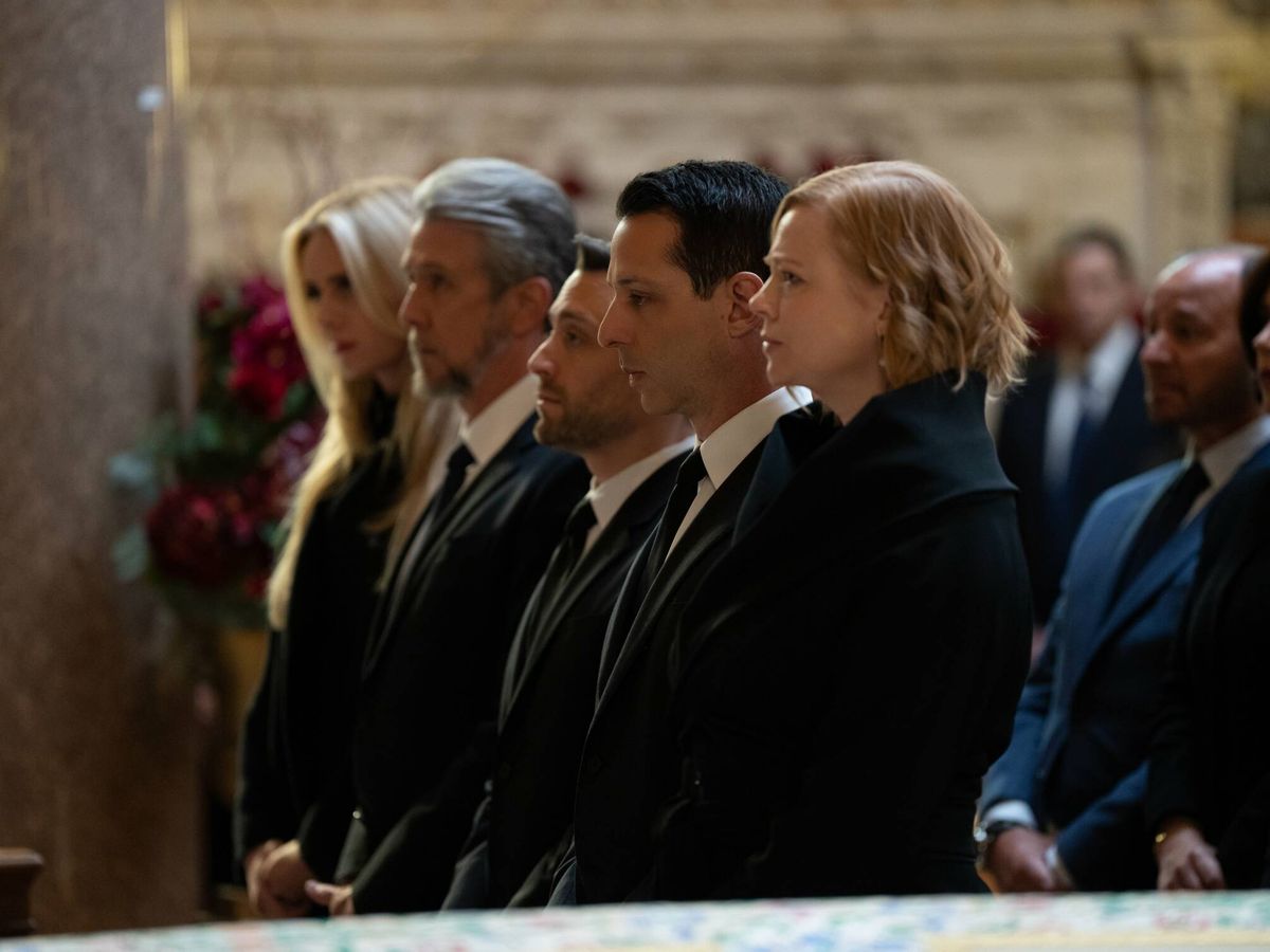 Foto: La familia Roy en la temporada final de 'Succession'. (HBO)