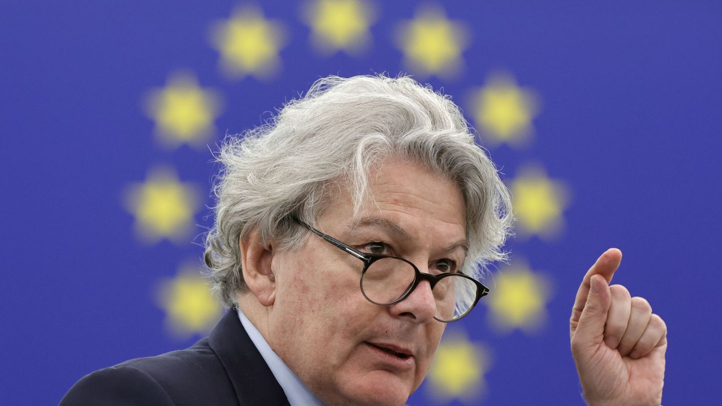 Thierry Breton, comisario europeo de Mercado Interior y Servicios. (Reuters)